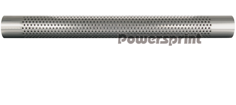 Powersprint Absorber-Rohr 409 AISI gelocht, Ø 63,5 mm, 500 mm