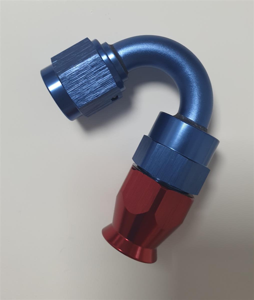 JIC Anschluss 150° Dash 08 JIC 3/4-16 für PTFE Schlauch Serie 600