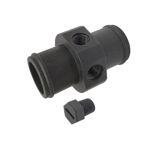 Schlauchkupplung für 1/4 NPT Gewinde 38mm Schlauchdurchmesser mit 1x Verschlusstopfen
