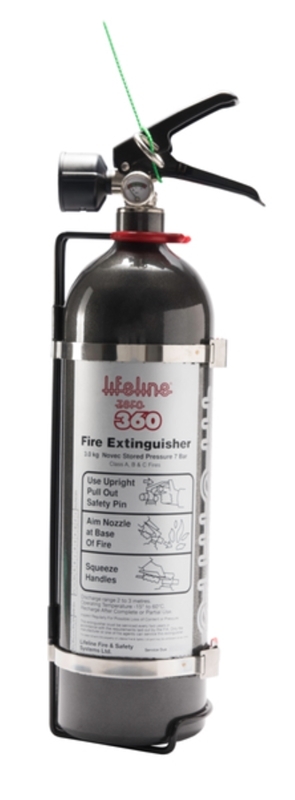 Lifeline Handlöscher Aluminuim Zero 360 2.0 kg Zero360 Gas