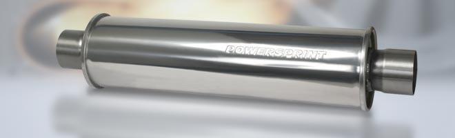 Powersprint Schalldämpfer HF-45 rund Ø 55mm 570 mm Länge