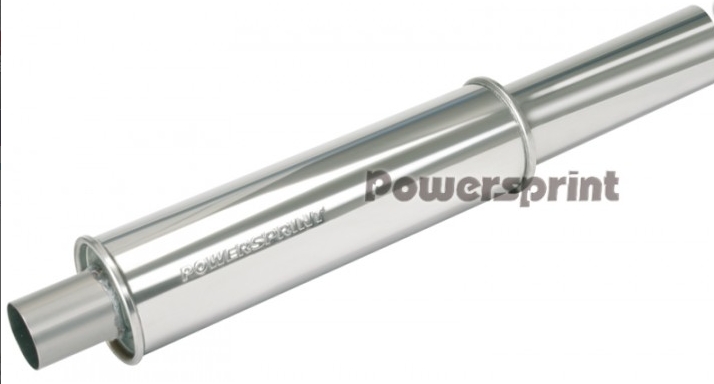 Powersprint Endschalldämpfer 89mm Ø 89mm Endrohr